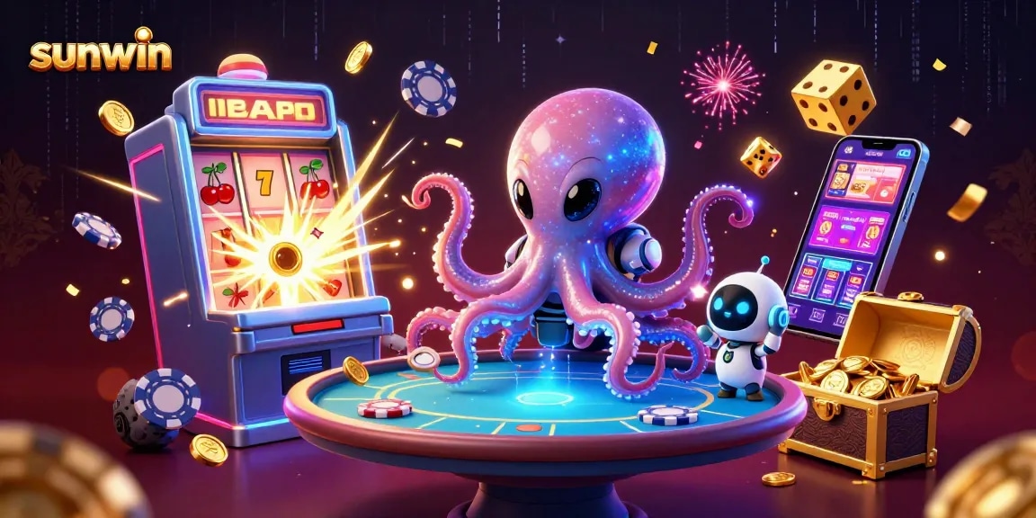 Engage in exhilarating casino action with sunwin's vibrant characters and dynamic gaming elements.
