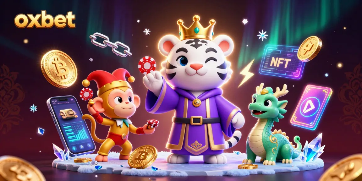 Join the fun with oxbet as the white tiger, monkey, and dragon light up the gaming scene!